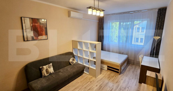 Apartament cu o camera, 43.35 mp, cartier Gruia