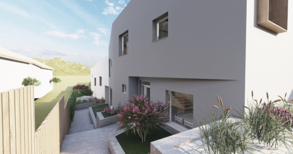 Duplex 5 camere 128 mp, 580 mp teren zona exterior nord Iris