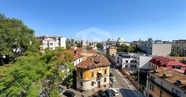 4 camere semidecomandat | 112 mp cu balcoane | Cismigiu