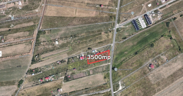 Teren intravilan 3500mp pe Calea Cisnadiei