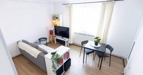 Apartament 2 camere 40,5 mp +logie 1,5mp zona Manastur
