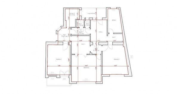Apartament 4 camere Central