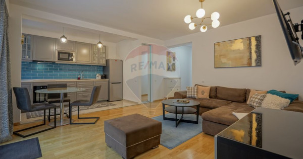 DOUA CAMERE OPEN SPACE CU TERASA | PARCARE SUBTERANA | DRUMUL POIENII