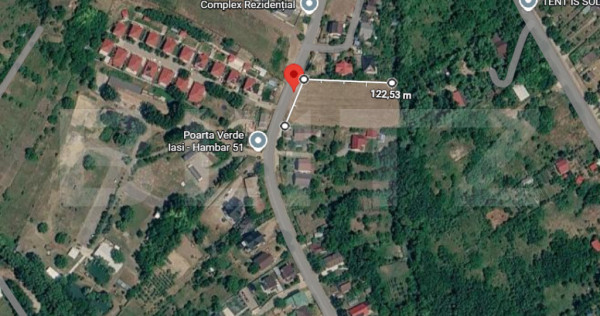 Teren intravilan, 4300 mp, zona Breazu
