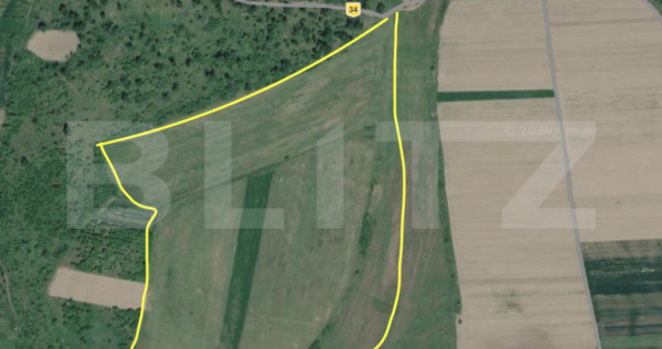 Teren agricol, 24.6 ha, zona Craciunelu de Jos