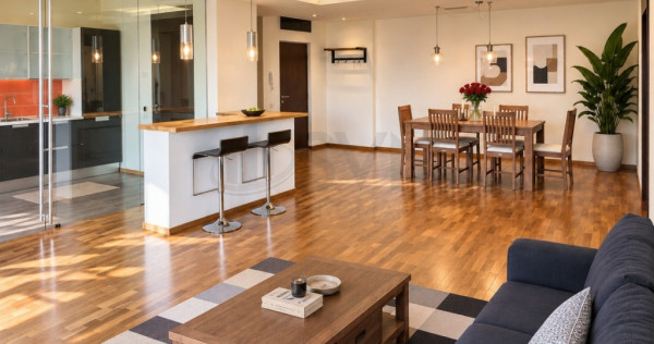 Apartament 3 camere 111 mp utili piscina gradina paza