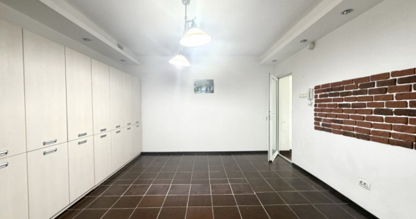 Apartament cu 2 camere + 47 mp teren in proprietate in Centr