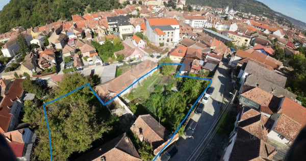 Teren intravilan 1949 mp, central, Sighișoara, str. George Coșbuc