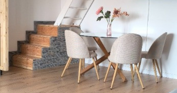 Apartament 2 camere (60 mp) + mansarda 50 mp | 110 mp utili | mobilat