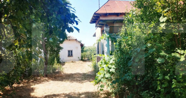 Urgent! Casă cu teren 5.038 mp, Pleșoiu-Arcești, stradă