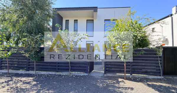 Vila individuala 4 camere Comuna Berceni,teren 420 mp,mobilata/utilata