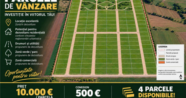 Parcela de teren 503 mp, Bod - Sanpetru