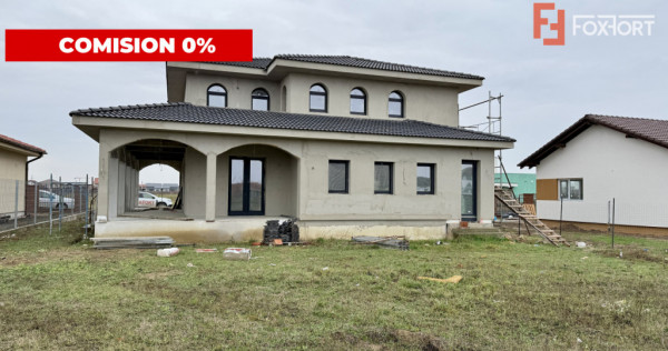 Comision 0% Casa individuala Mosnita in stil Neoromanesc cu