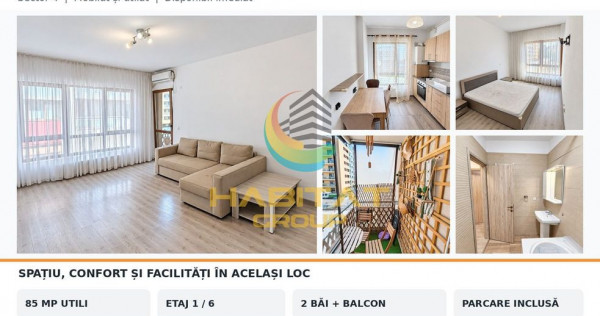 &Icirc;nchiriere 3 camere Cartierul Solar Parcare