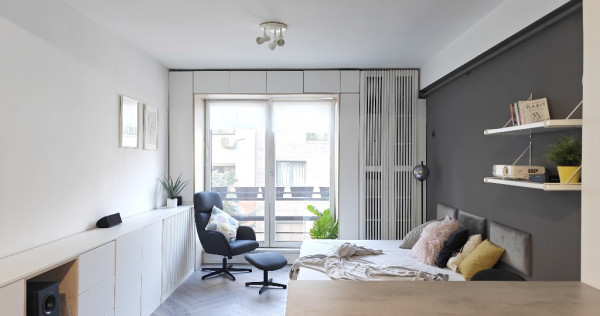 Garsonieră modernă de &icirc;nchiriat &ndash; 39 mp &ndash; Str. Țintașului, Sector 1