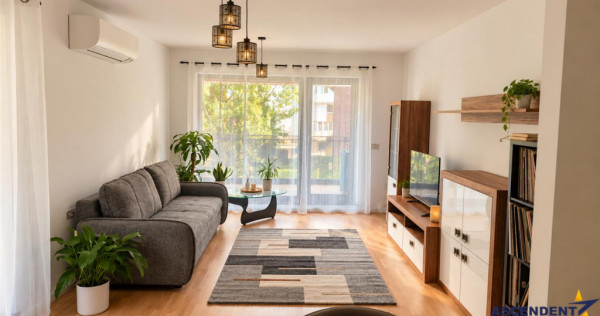 Apartament 2 camere, decomandat, confort sporit, terasa, par