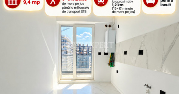2 Camere Decomandate | Balcon 9,4 mp | Astorium Life | Palla