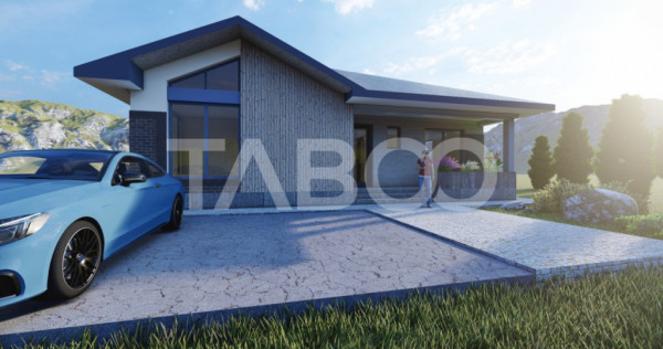 Casa individuala de vanzare cu 4 camere Sura Mica Sibiu 608