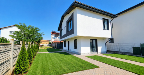 Vila individuala noua, 140 mp, 350 mp teren, Chiajna, acces