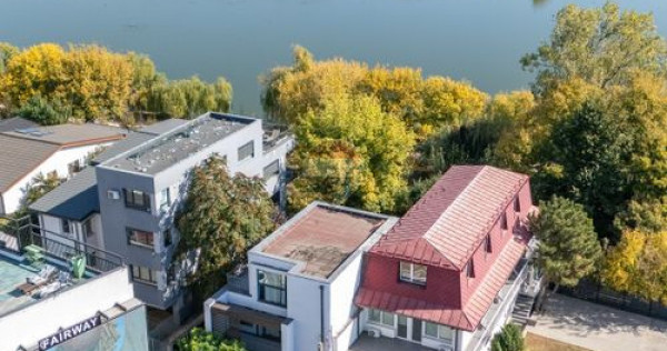 Vila unica de vanzare, gradina matura si vedere la Lac, in zona Tei