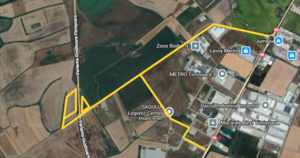 Investitie imobiliara - teren industrial 5 ha - Calea Sagulu