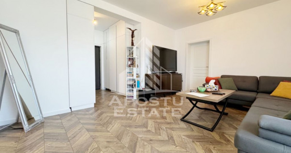 Apartament 2 camere de vanzare, 54mp utili + balcon, etajul 1 -Chisoda