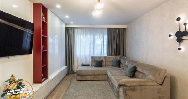 Apartament cu 2 camere, amenajat de designer, cu un concept