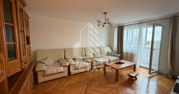 Apartament cu 3 camere de v&acirc;nzare, etaj intermediar, Dacia, Timisoara