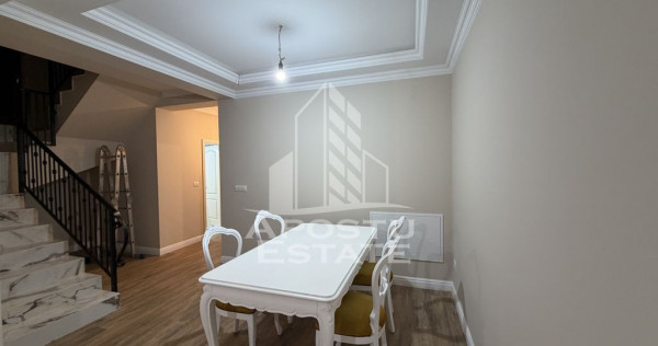 Duplex cu 4 camere de vanzare, P+ E ,127Mp, in Sacalaz