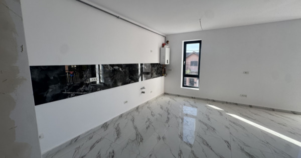 2 camere modern, Giroc | 50 m&sup2; + balcon generos | Incalzire