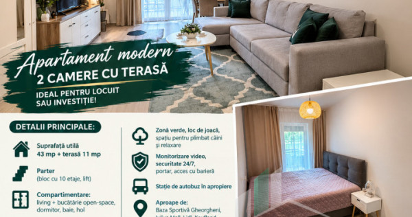 Apartament Modern cu 2 Camere și Terasă &ndash; Sopor | Gheorg