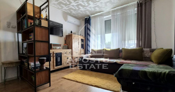 Apartament doua camere semidecomandat,zona Garii