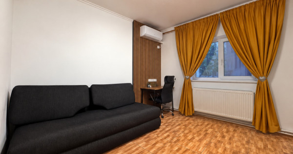 Apartament 1 camera, renovat si utilat complet, etaj 4 - Lun