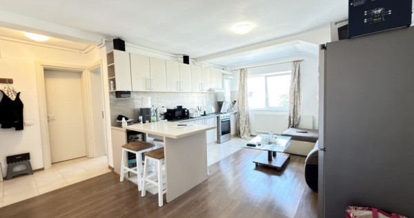 Apartament 3 camere, Semidecomandat, 57 mp utili, etaj 2 - D