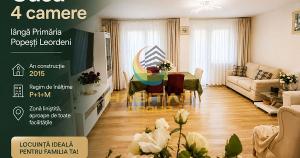 V&acirc;nzare Casa / Vila P+1 - 150mp | Popești Leordeni | 1 Mai - Primărie