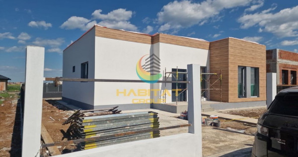Casă Individuală pe Parter | 4 Camere, Structură Beton, &Icirc;ncălzire Pardoseală
