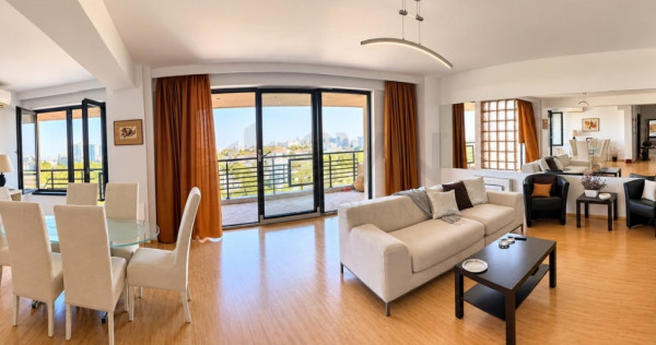 Apartament 4 camere Central Park, Floreasca parcare