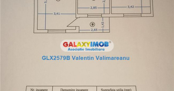 Apartament 2 Camere Rahova COD 319