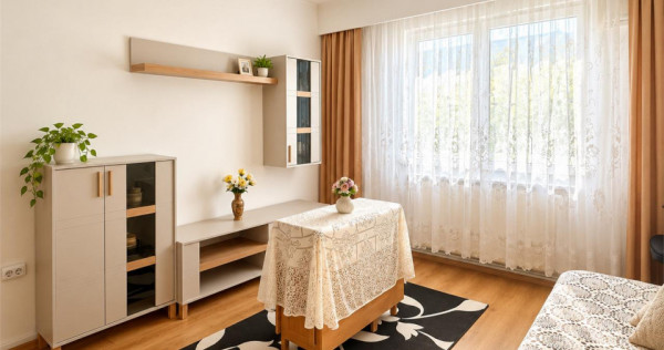 3 camere cu atmosfera de acasa, etaj 3, mobilat, utilat, car