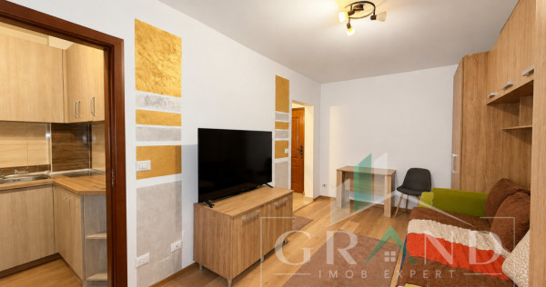 GARSONIERĂ MOBILATĂ ȘI UTILATĂ | BALCON | 28 MP | EXPO T