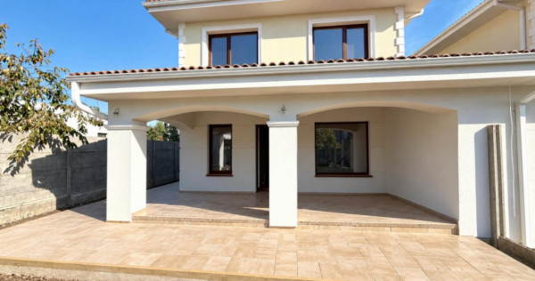 Duplex cu 4 camere | Fatada stil mediteranean | Toate utilit
