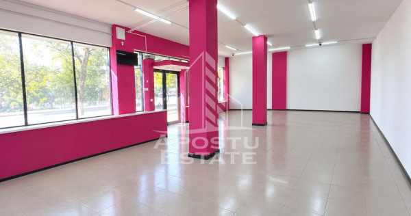 Spatiu comercial stradal de inchiriat, 102 mp, Zona Lipovei
