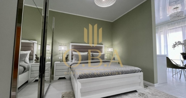 Studio utilat si mobilat -OBA Lake +Loc Parcare - Proiect finalizat