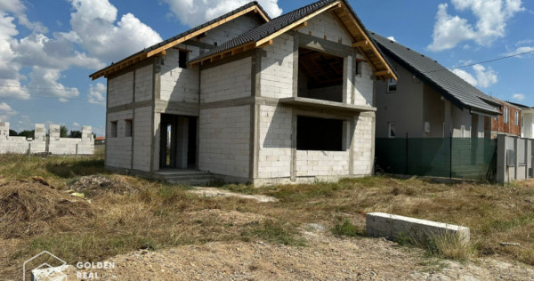 Casa la rosu, constructie 2023, Zimandu Nou