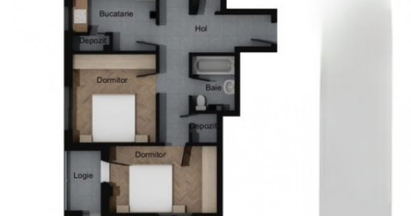 Ansamblu rezidential cu 2-3-4 camere, semifinisat, finalizat