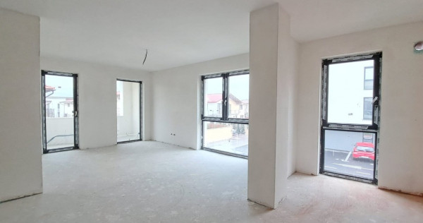 Apartament 3 camere FINISAT sup.68 mp, 2 bai, parcare inclusa Floresti