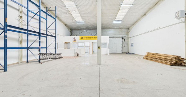 Hală cu suprafața de 296mp Arad