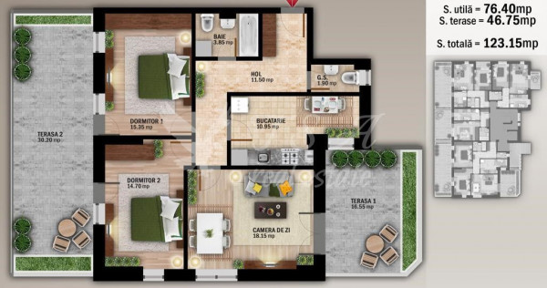 Apartament de 3 camere, zona Mihai Bravu - Imobil 2023!