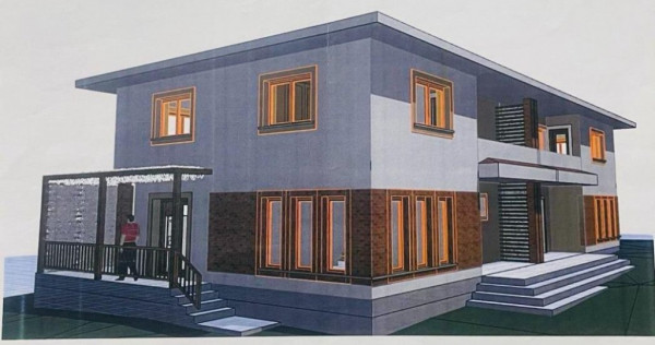 Teren 700 mp, autorizat duplex, priveliste in Dezmir