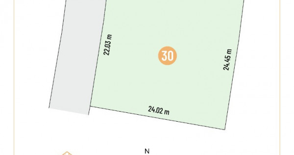 Vand lot teren la padurea Snagov